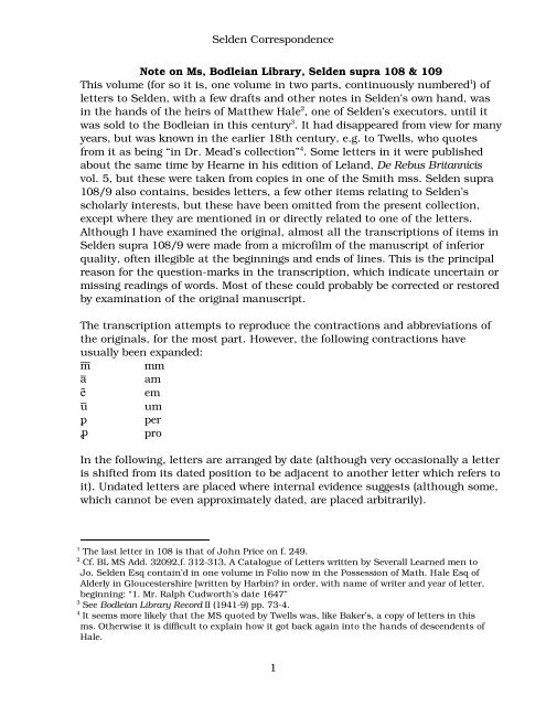 pdf file (13.5 MB) - Cultures of Knowledge - University of Oxford
